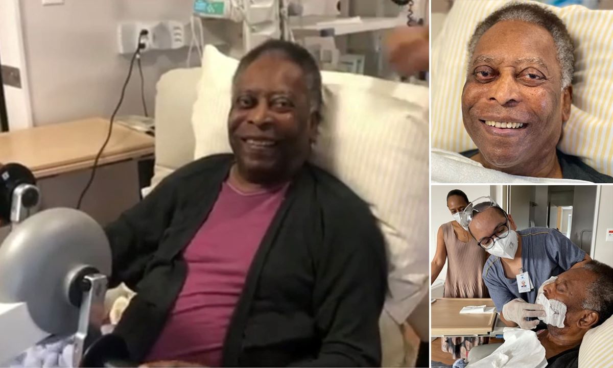 Pelé again admitted in hospital