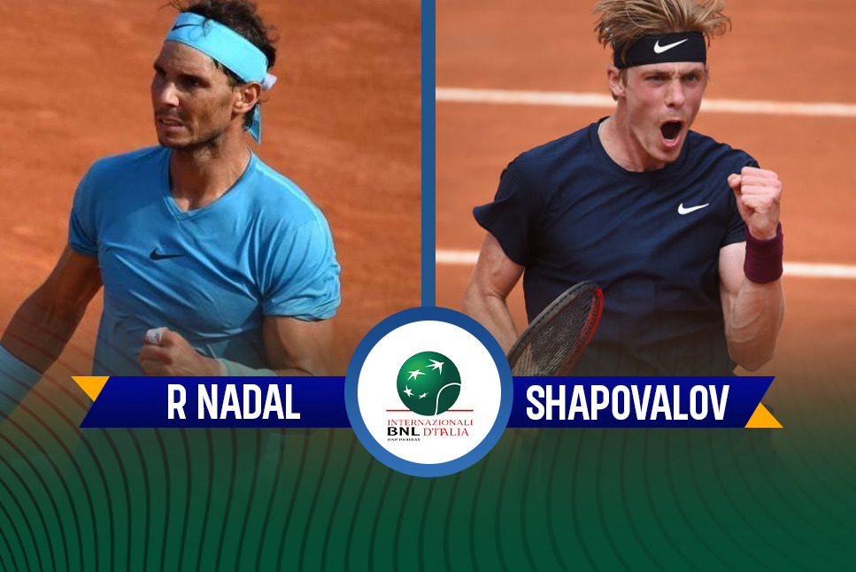 Rafael Nadal vs Denis Shapovalov