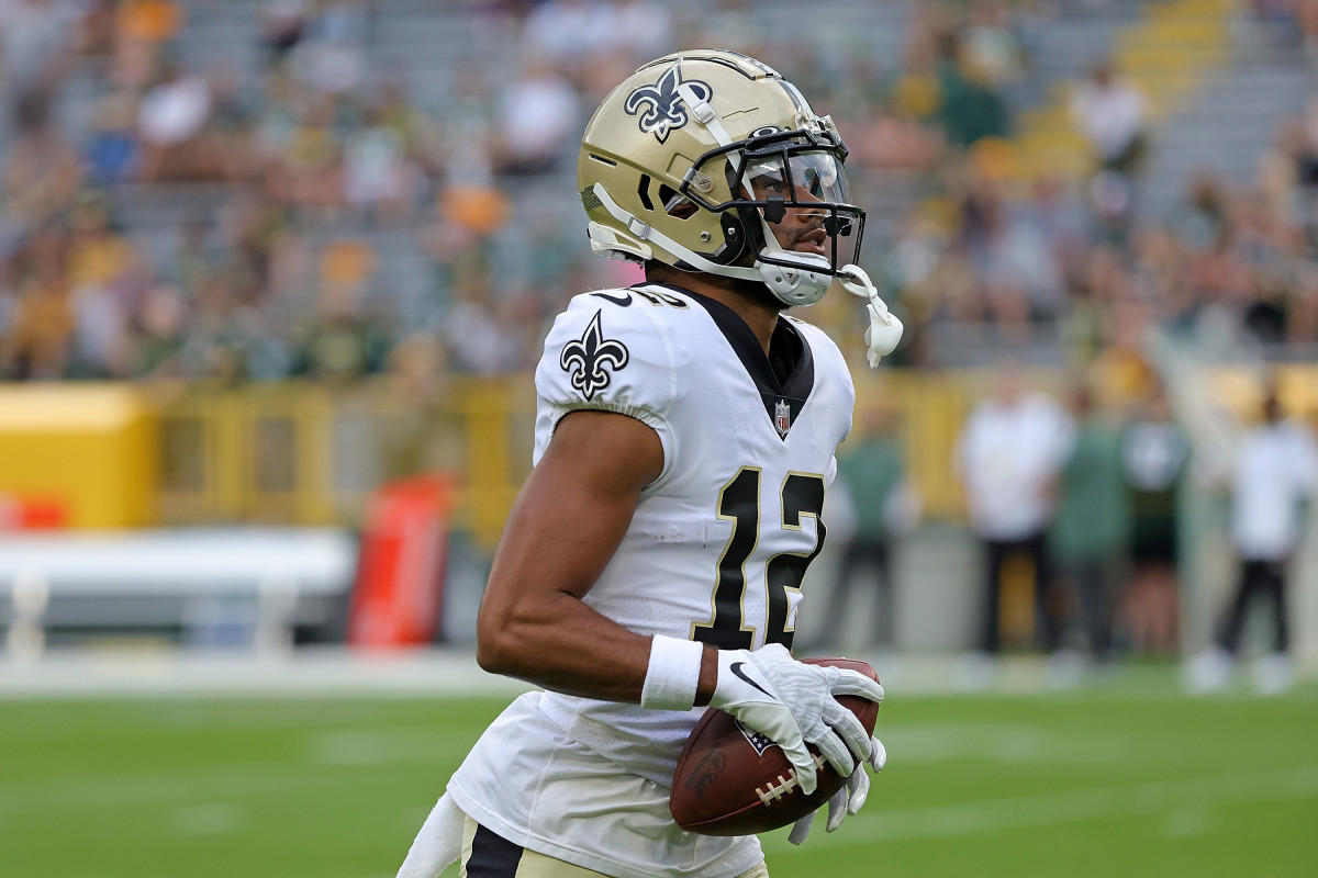 Chris Olave Scores First Career Touchdown for Saints In NFL Preseason