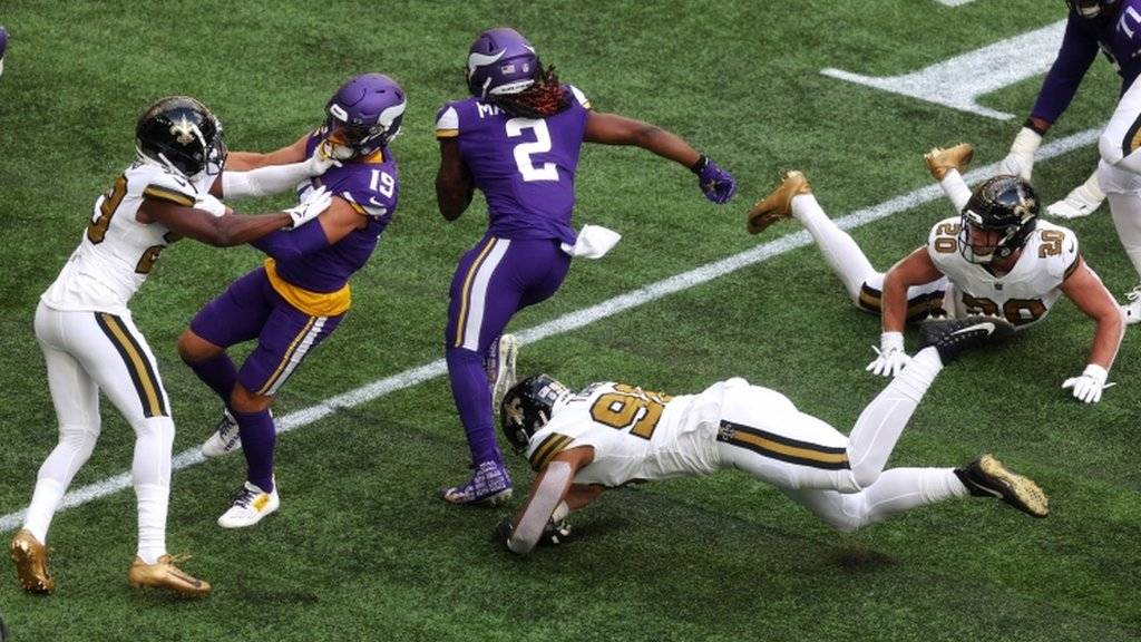 Minnesota Vikings Defeat New Orleans Saints in London SportPaedia