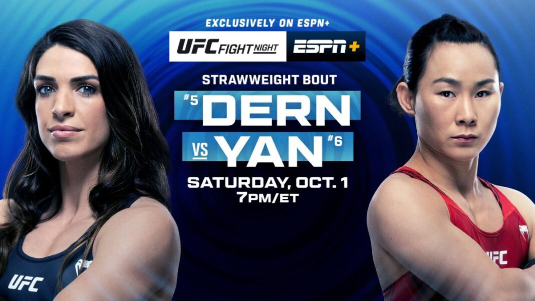 UFC Fight Night Dern vs Yan purse